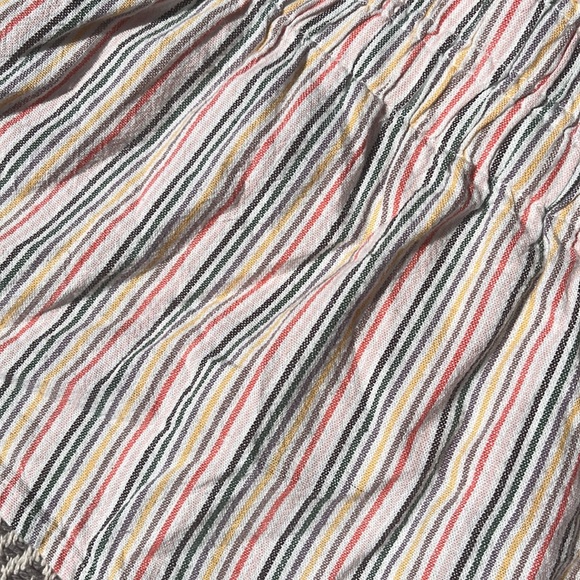 American Eagle striped peplum halter top - Picture 3 of 4